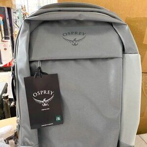 OSPREY Transporter Panel Loader, Smoke Grey O/S 25L, with 16" Laptop Sleeve